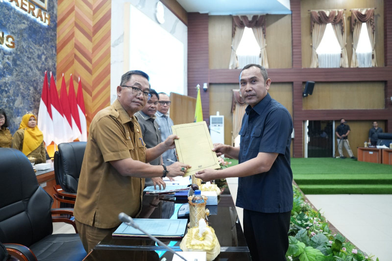 Fraksi DPRD Sampaikan Pandangan Umum Sejumlah Ranperda Pemkab Deliserdang