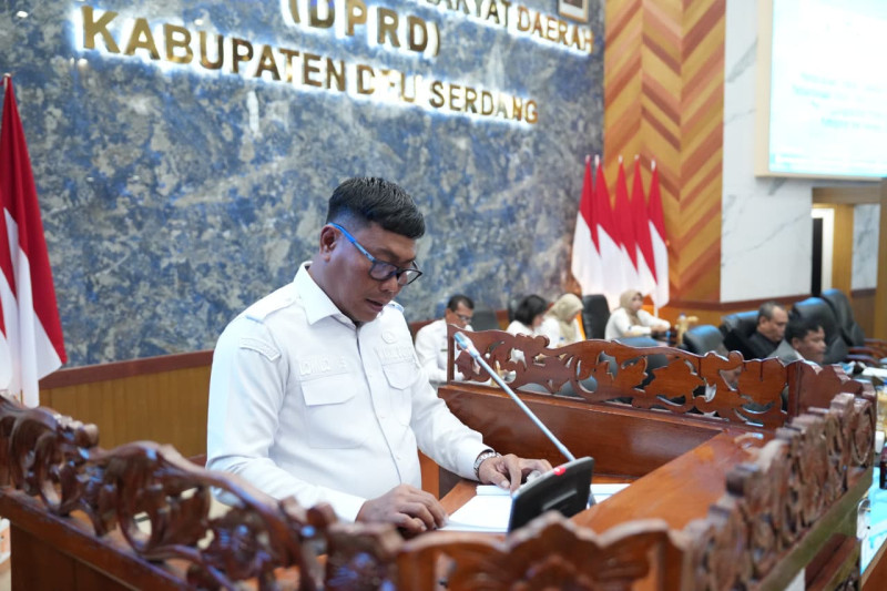 Pemkab Deliserdang Sampaikan Jawaban Bupati Atas Pandangan Fraksi DPRD Terkait APBD 2025
