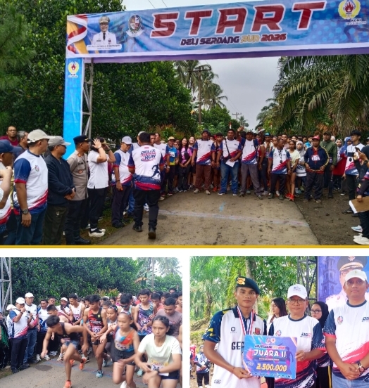 Ribuan Pelari Ramaikan Deliserdang Run 2026
