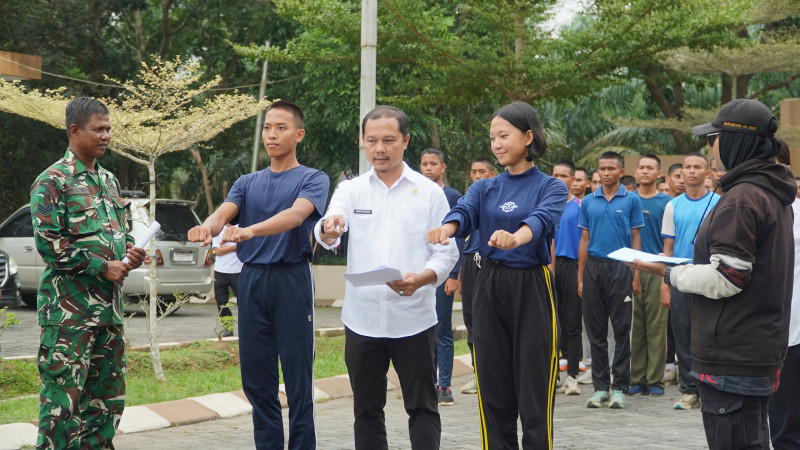 Calon Paskibraka Deliserdang Mulai Jalani Pembinaan Menuju HUT ke-81 Kemerdekaan RI