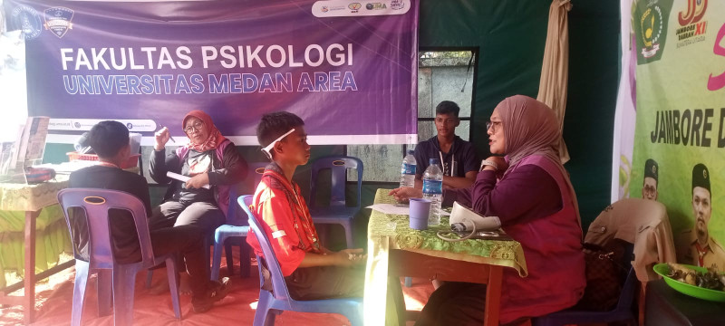 Sako Pramuka Alwasliyah Sumut Buka Layanan Konseling Bagi Peserta Jambore Daerah Sumatera Utara 2026