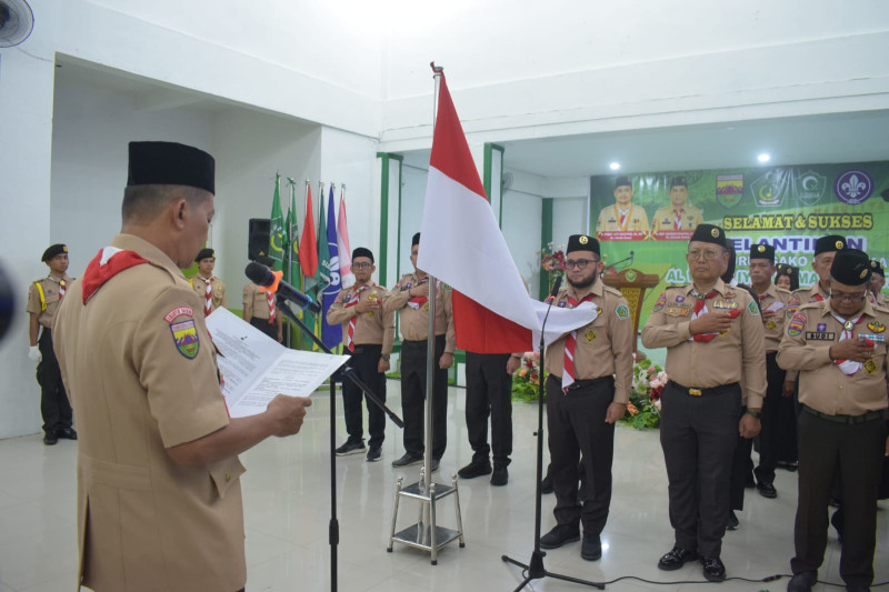 SAKO Pramuka Alwashliyah Sumut Resmi Dilantik, Siapkan Kader Muda Berkarakter