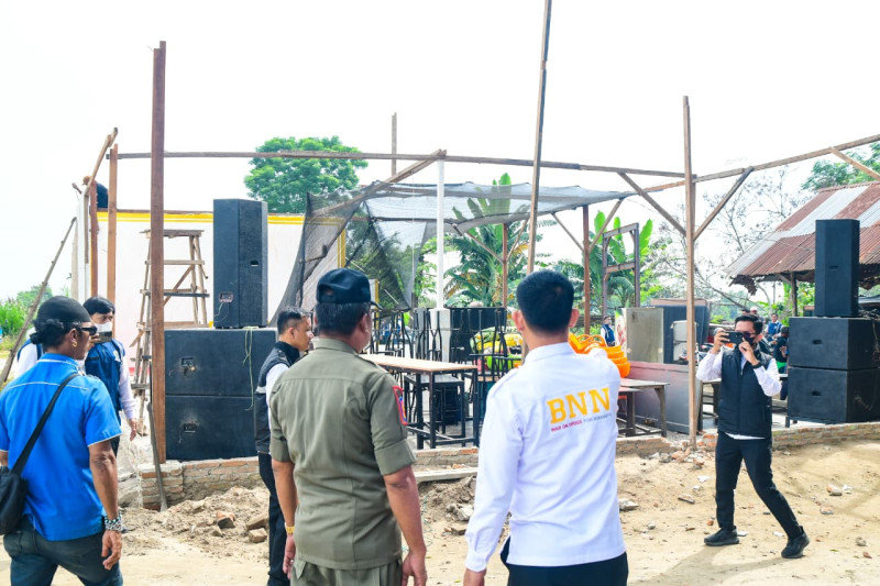 Tim Terpadu P4GN Bongkar Kafe Cantik Pasca Temuan Penyalahgunaan Narkoba
