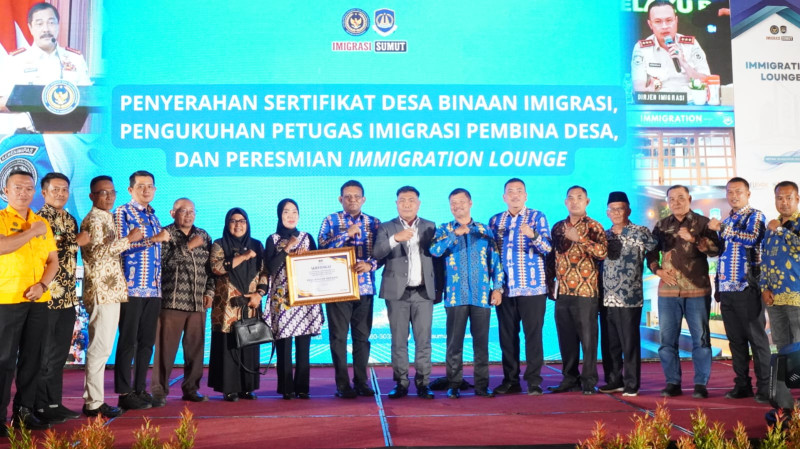 Pemkab Deliserdang Dukung Penguatan Desa Binaan Imigrasi