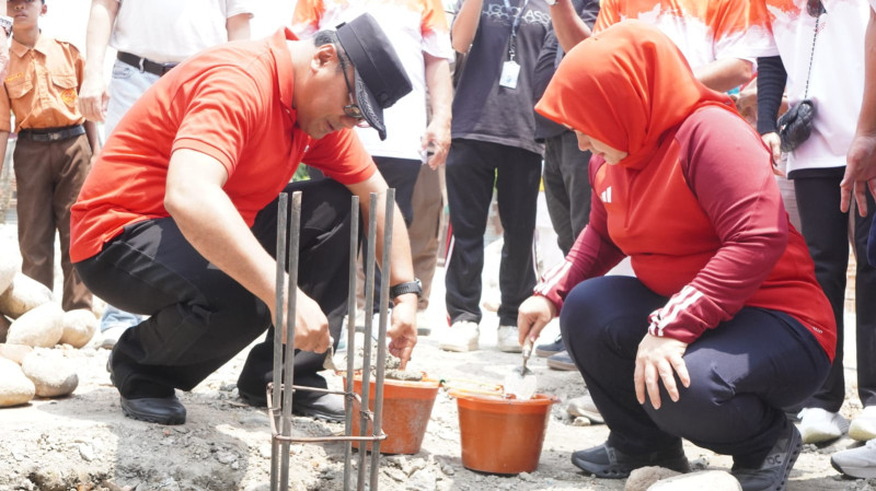 Kunker ke Percut Seituan, Bupati Perkuat Kepedulian Untuk Pendidikan