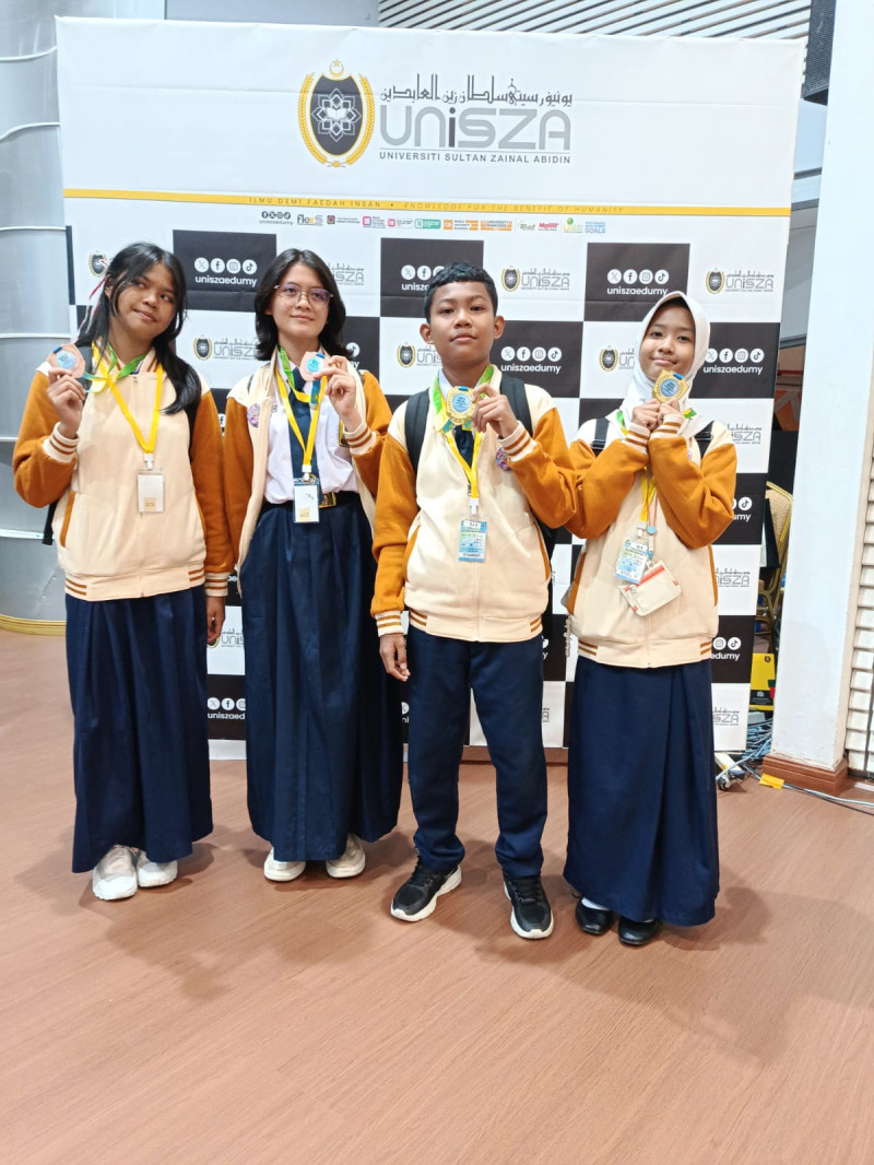 Siswa Deliserdang Raih Empat Medali Diajang Olimpiade Internasional Malaysia