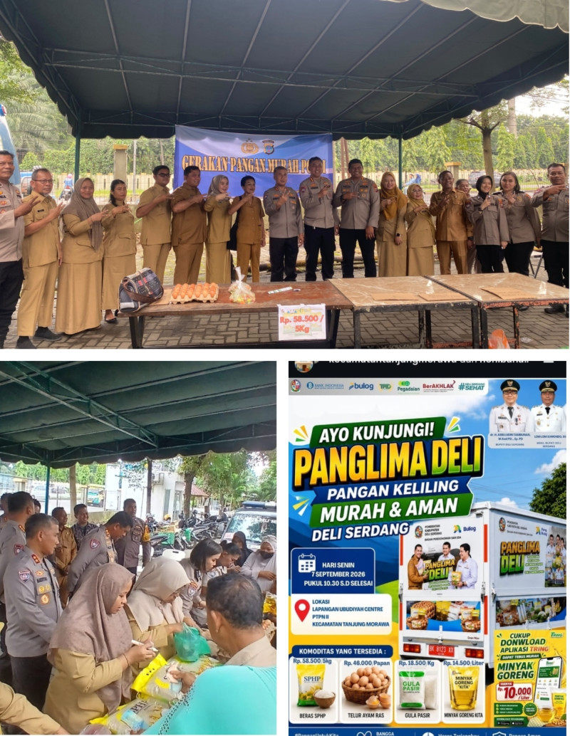 Pemkab Deliserdang Berkolaborasi Dengan Polri Dan PT Pegadaian Gelar GPM
