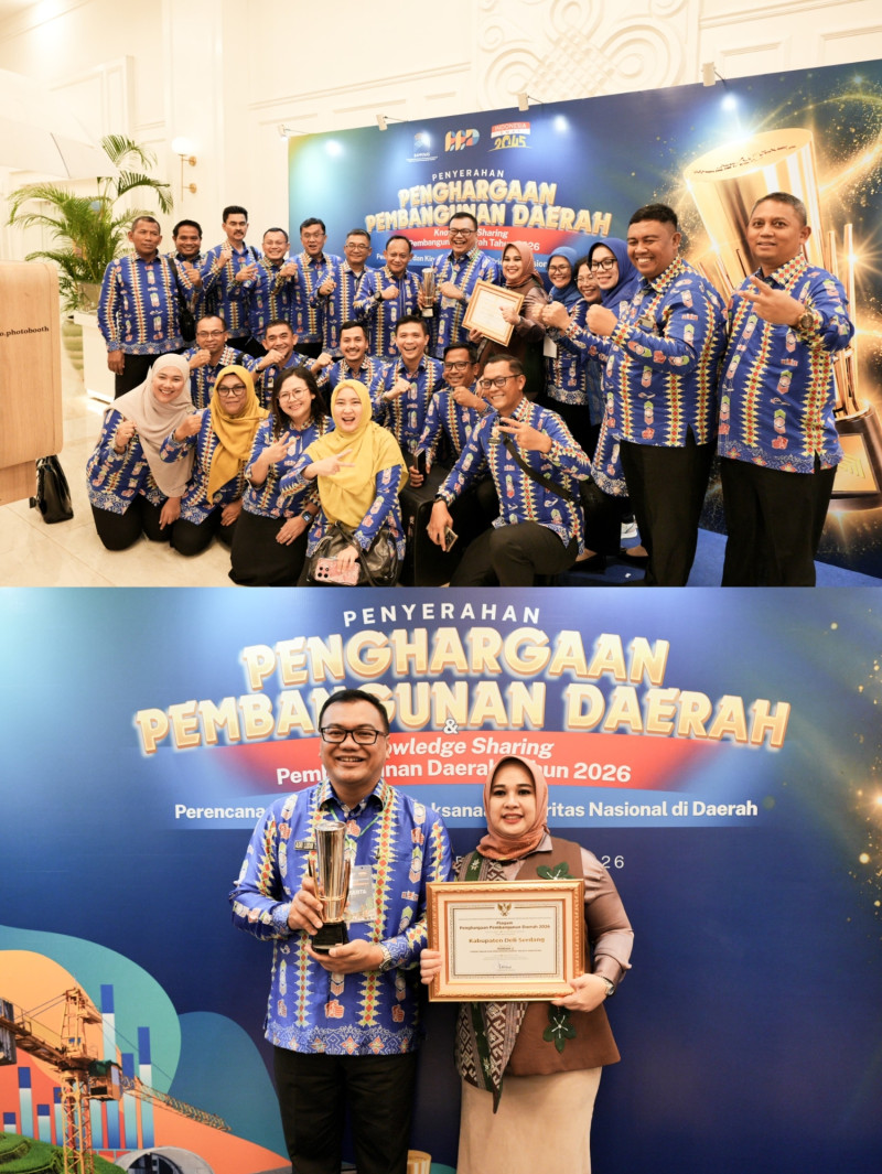 Deliserdang Raih Terbaik II PPD Nasional 2026