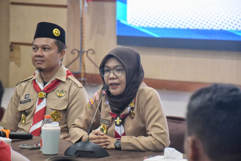 22 Kwarran Ikuti Pelatihan Konten Kreator Kwarcab Pramuka