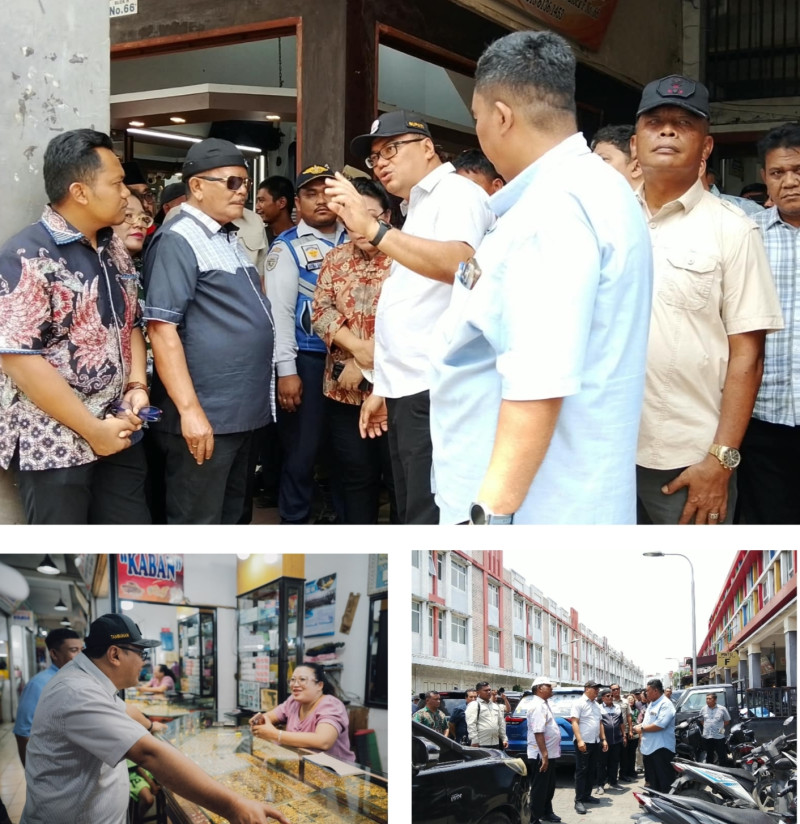 Asri Ludin Tambunan Tinjau Pasar Old Town dan Terminal Delitua, Cek Kesiapan Dukung BRT Mebidang