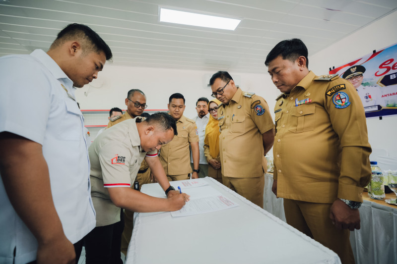 Setelah Sunggal, Kini KDMP dan SPPG Kecamatan Beringin Sepakat Kelola Pasokan Pangan Lokal