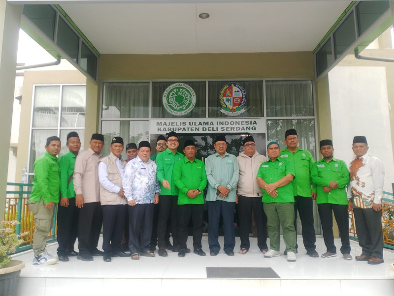PKB Deliserdang Audensi ke MUI, Siap Bersinergi Dukung Gerakan Deliserdang Mengaji