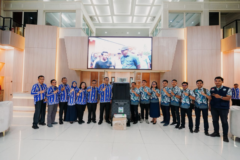 Percepat Informasi Kebencanaan, Pemkab Deliserdang Terima WRS Dari BMKG